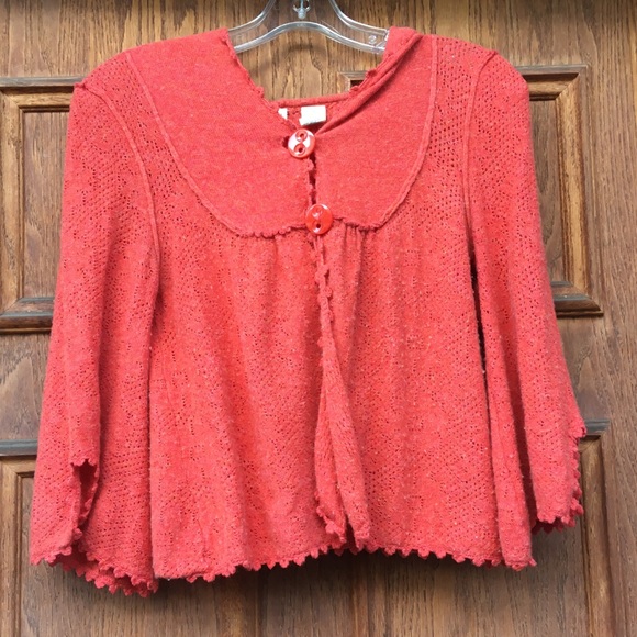 Anthropologie Sweaters - 🍁Darling Moth Cropped Cardigan with Hoodie XS